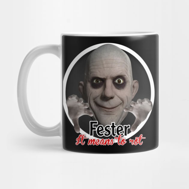 Addams Family - Fester by Zbornak Designs